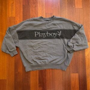 PacSun Charcoal Gray Crewneck Sweatshirt